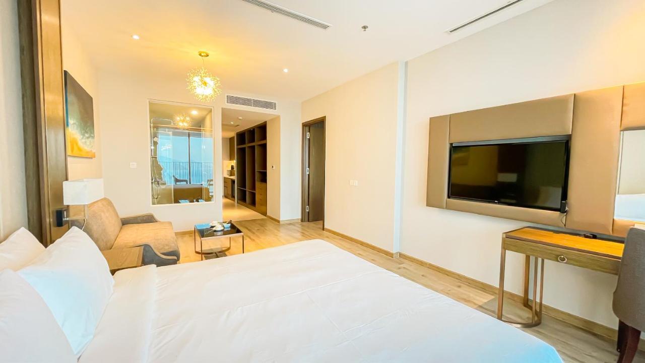 Can Ho Panorama Nhin Toan Canh Bien Nha Trang Bagian luar foto