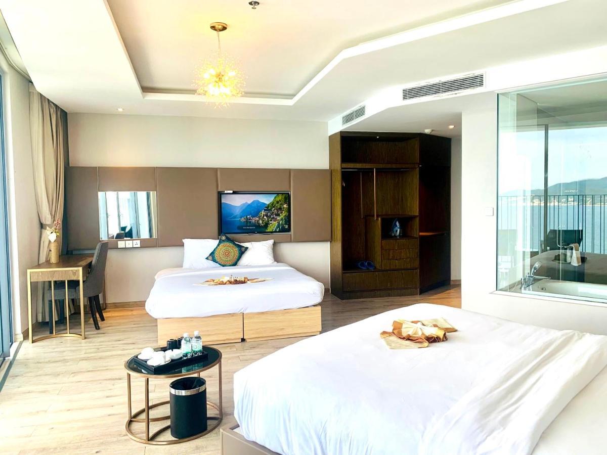 Can Ho Panorama Nhin Toan Canh Bien Nha Trang Bagian luar foto