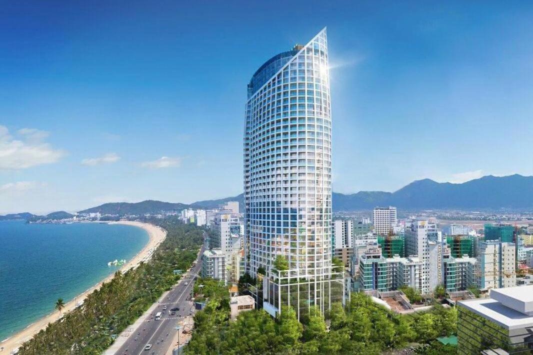 Can Ho Panorama Nhin Toan Canh Bien Nha Trang Bagian luar foto
